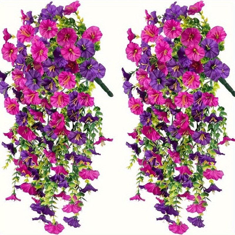 Wedding Hampers - 1Pcs Artificial Flowers 75CM Hanging Fake