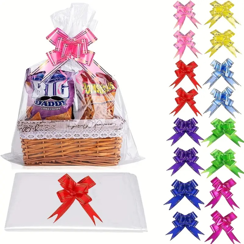 20/50 piece large clear cellop - Wedding Hampers 评论和价格