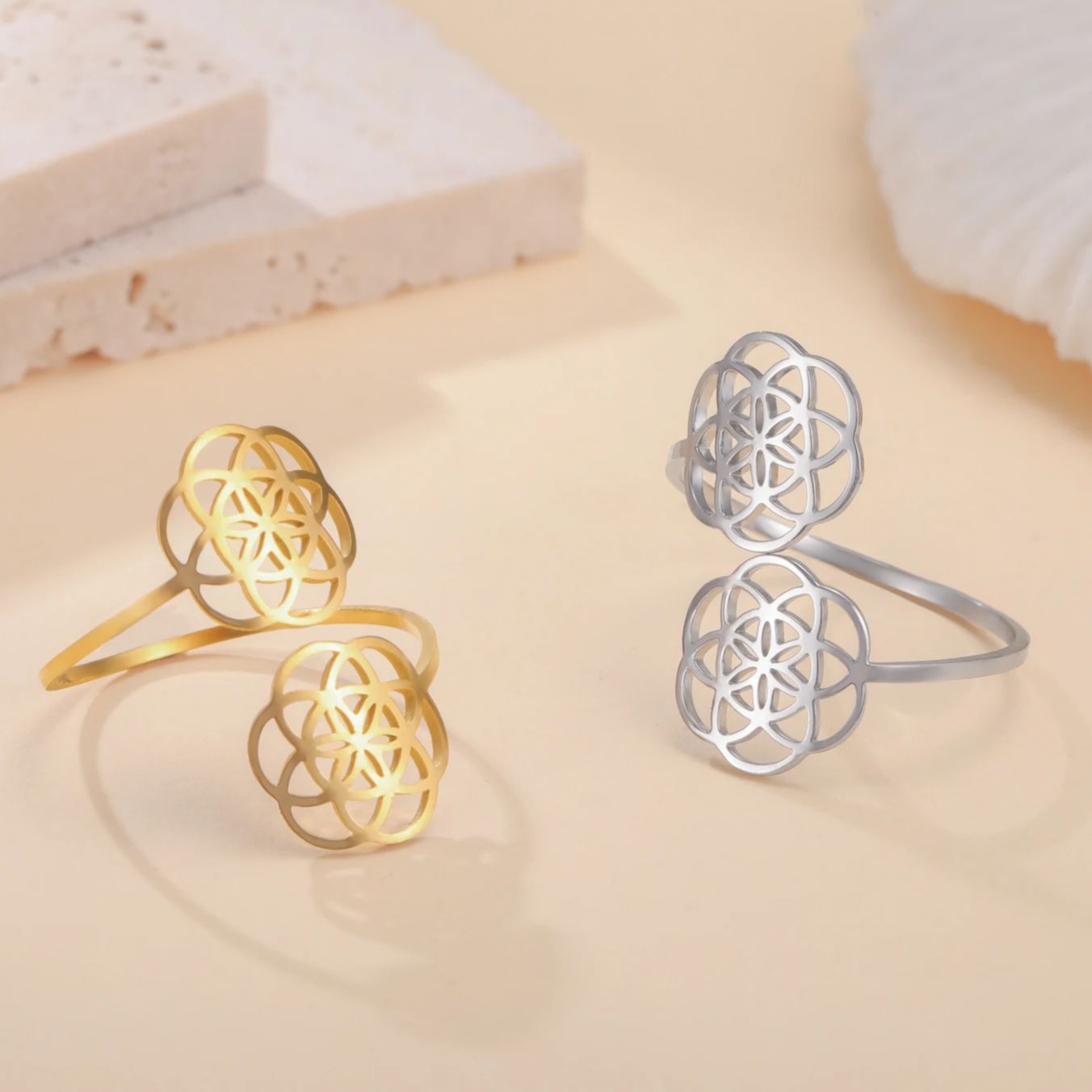 LIKGREAT Hollow Flower of Life - Wedding Sutra 评论和价格