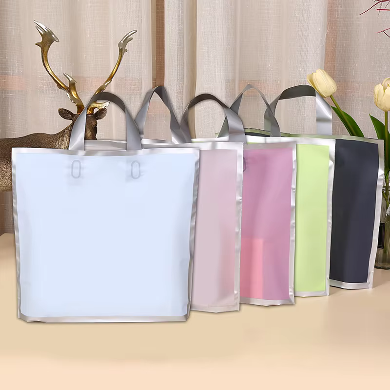 50Pcs Frosted hand shopping ba - The Wedding Supply Store 评论和价格