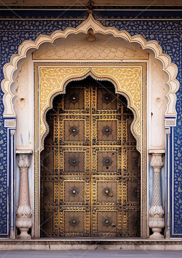Indian Arch Door Haldi Mehendi - Indian Wedding Supply 评论和价格