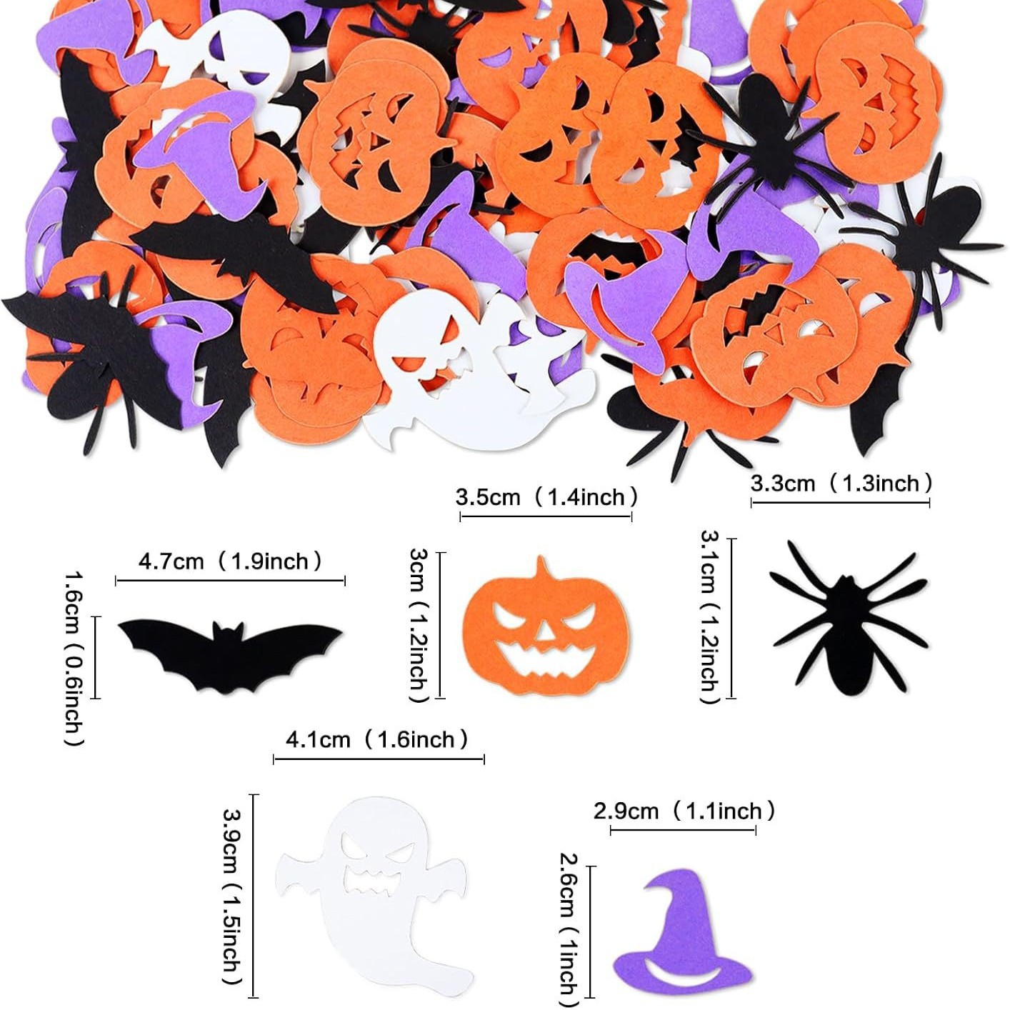 Halloween Party Decorations Co - Papercraft Supply Confetti 评论和价格