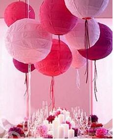 Blue Color China Paper Lantern - Wedding Event Supply 评论和价格