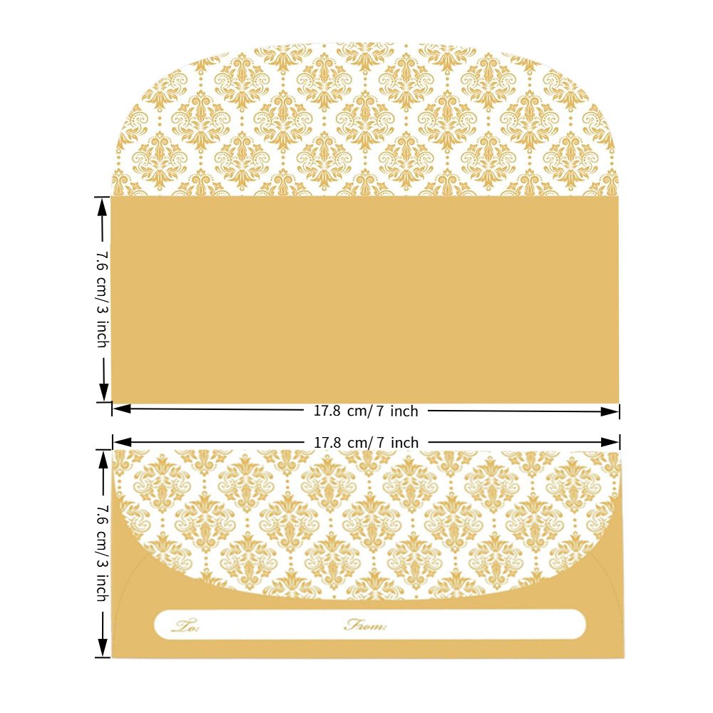 25/50 Pcs Cash Gift Envelopes  - Wedding Sutra 评论和价格