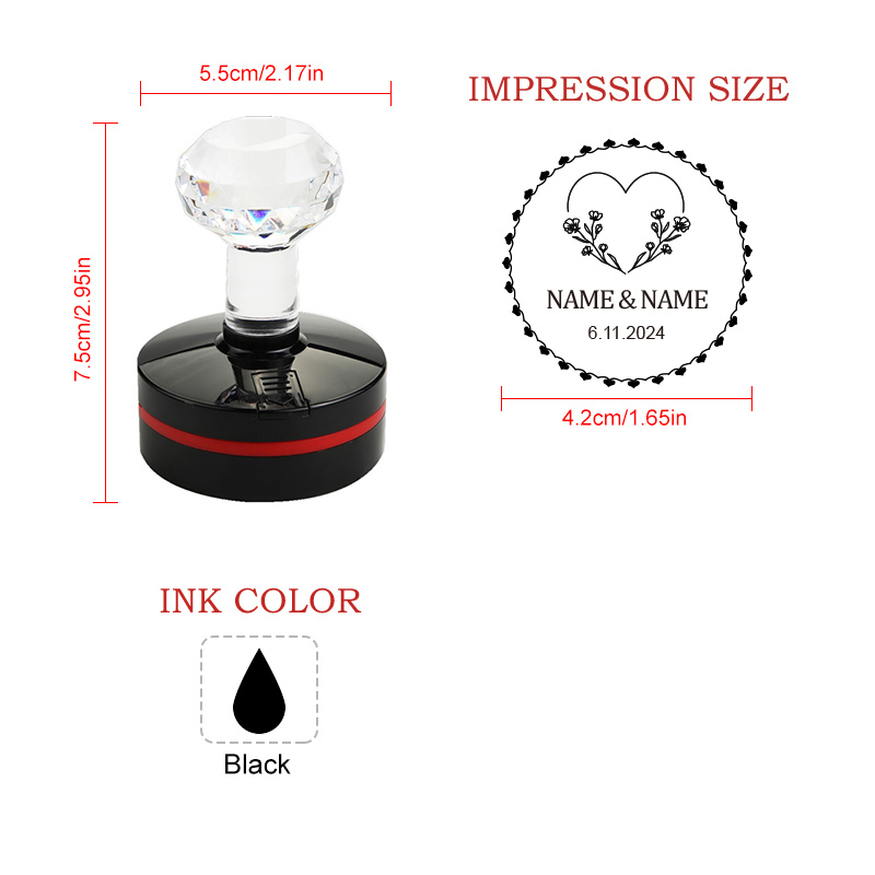 Custom-Made Seal Stamp for Wed - Wedding Event Supply 评论和价格