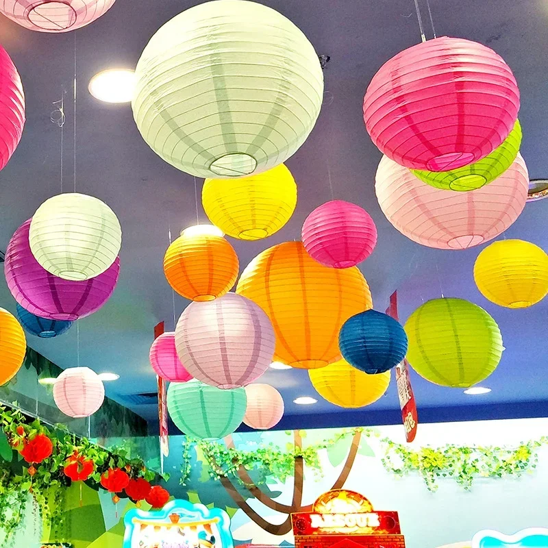Multicolor Chinese Paper Lante - Wedding Event Supply 评论和价格