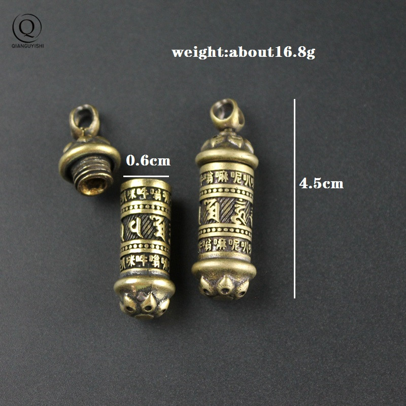 Brass Buddha GuanYin Sutra Cyl - Wedding Sutra 评论和价格