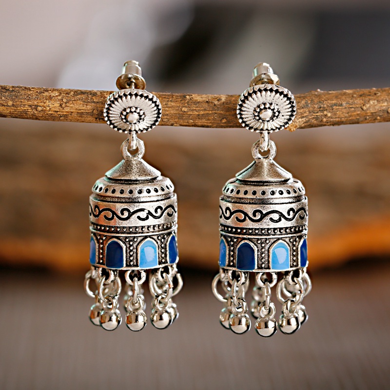 2020 Womens Indian Jhumka Jhum - Indian Wedding Supply 评论和价格