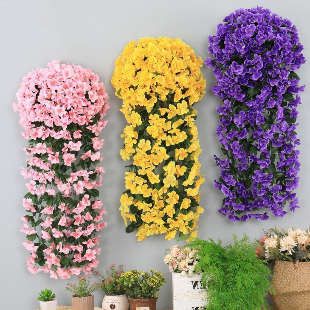 100CM Violet Artificial Flower - Wedding Hampers 评论和价格