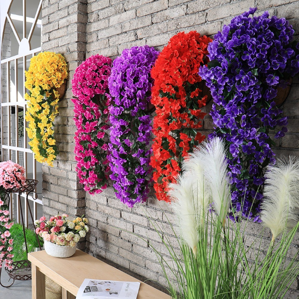 100CM Violet Artificial Flower - Wedding Hampers 评论和价格