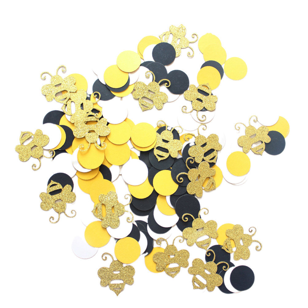 1Set Cartoon Bee Paper Scrap R - Papercraft Supply Confetti 评论和价格
