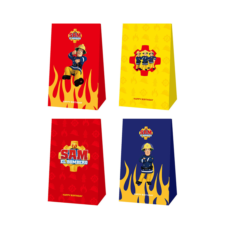 12pcs Fireman Sam Candy Bags P - Wedding Event Supply 评论和价格