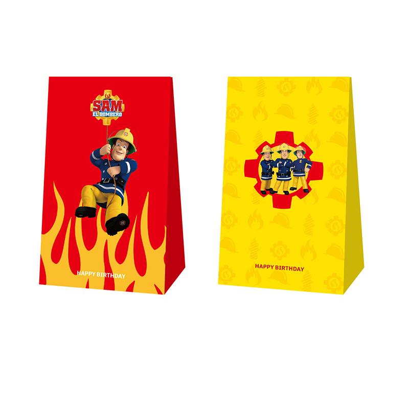 12pcs Fireman Sam Candy Bags P - Wedding Event Supply 评论和价格